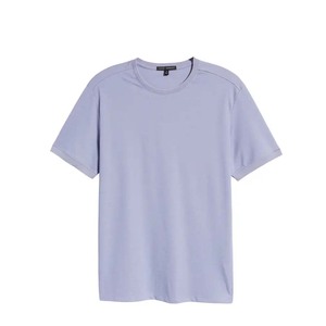 เสื้อยืดผ้าคอตตอนผสมโพลีเอสเตอร์แบบเรียบ ไม่มีลาย พิมพ์ลายสกรีนแบรนด์ตามสั่ง มีไซส์พลัส - Product Image 1