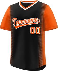 Maillots de football américain courts à la mode couleurs d'équipe entièrement personnalisables graphiques sublimés collège/lycée Club respirant - Product Image 2