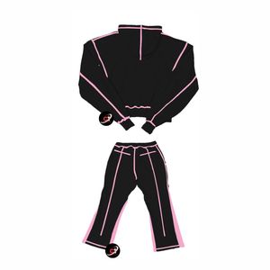 Wholesale Running AKA Heavy 500G Hoodies Unisex Add Wool Sweater Custom LOGO Tech Fleece Tracksuit Warm Solid Color Hoodies - Product Image 1