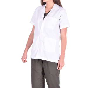 Venta al por mayor de moda caliente abrigos de algodón Doctor Bata Hospital uniformes médico Dental Lab Batas - Product Image 5