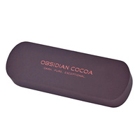 Ensemble d'emballage de barres de chocolat de qualité supérieure, boîte rigide oblongue personnalisée avec logo en relief, insert en pulpe recyclable