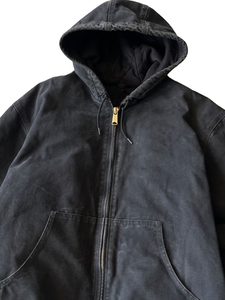 แจ็กเก็ตผ้าแคนวาสหนาแบบวินเทจสำหรับผู้ชายสามารถปักโลโก้ได้ตามต้องการสำหรับฤดูใบไม้ผลิ - Product Image 2