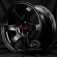 عجلات مصنعة حسب الطلب 5x100 5x114.3 5x112 5x108 لسيارات تويوتا GR86 وسوبارو BRZ وهوندا سيفيك تايب R FK8 وفولكس فاجن جولف GTI/R وأودي A3/S3