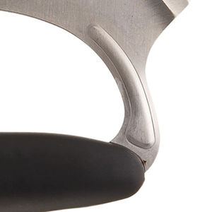 Couteau Ulu de meilleure qualité lame incurvée en acier inoxydable manche en bois hache à pizza de qualité industrielle supérieure couteau fabriqué en gros ODM - Product Image 5