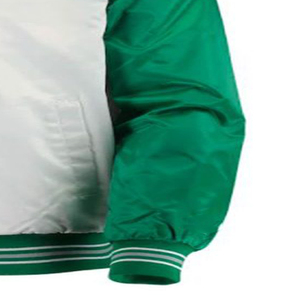 PRECIO BARATO Chaqueta universitaria de invierno transpirable para hombre con logotipo personalizado Tela de lona Diseño a prueba de viento - Product Image 4