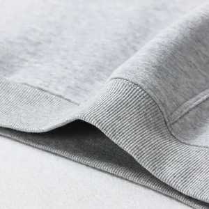 Sweat-shirt à capuche surdimensionné en maille lavée à l'acide, imprimé, lourd, streetwear pour hommes, vintage, fermeture éclair, haute qualité, vente en gros, OEM - Product Image 2