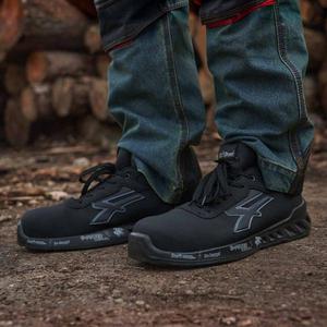 Zapatos DE SEGURIDAD Negros Bajos, Ben ESD S3 CI SRC, para entornos de trabajo, de la marca de fábrica, de la marca de fábrica - Product Image 3