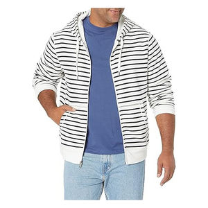 Sweat à capuche zippé pour homme de qualité supérieure, 100% coton, hiver, impression personnalisée, OEM/ODM, MOQ, livraison rapide, service mondial - Product Image 3