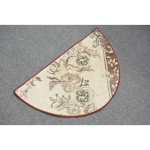 Alfombra clásica roja beige 2,5x1,5 pies alfombras turcas - Product Image 4