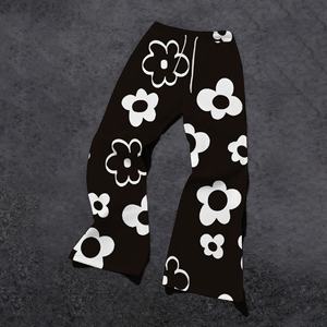 Pantalon de détente en polaire chaud, doux et décontracté, idéal pour les voyages, le sommeil et le confort à la maison - Product Image 1