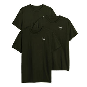 เสื้อยืดผ้าฝ้าย100% สำหรับผู้ชาย,เสื้อยืดดีไซเนอร์ฟิตเนสยิมฟิตเนสแห้งเร็วระบายอากาศได้ดี - Product Image 3