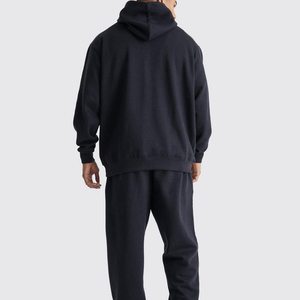 OEM New Arrivals <b>Plus</b> <b>Size</b> Men's Cotton Tracksuits 100% Cotton Solid Colors Street Wear <b>Sets</b> for Winter Wholesale Customizable - Product Image 2