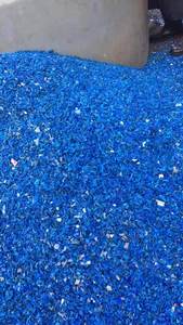 Fibres de film recyclé HDPE bleu de qualité tambour pour la vente - Product Image 5