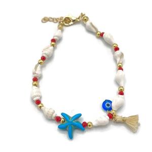 Fashion Charm Evil Eye Perlé pour Bracelet - Product Image 1