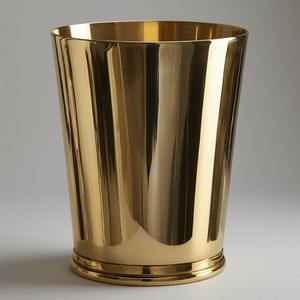 Cubo de Basura Clásico de Metal Sin Tapa, Diseñado para un Rendimiento Duradero con Cuerpo Resistente a la Corrosión y Diseño de Fácil Mantenimiento - Product Image 4