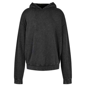 Sweats à capuche pour hommes en détresse Vintage Sweat à capuche surdimensionné Couples Streetwear avec lavage à l'acide - Product Image 5
