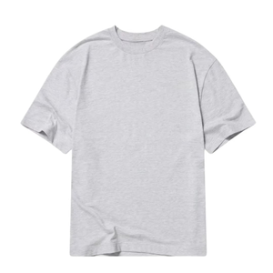 <b>Plain</b> <b>White</b> Oversized T Shirt for Men | Wholesale Casual Streetwear Cotton Loose Fit <b>Tee</b> Mens Blank Top for Custom Printing - Product Image 2