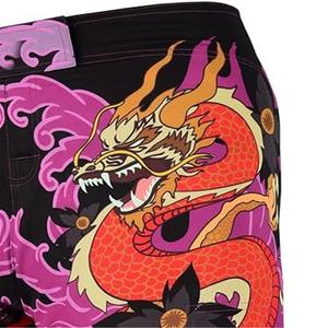 กางเกงมวย MMA พิมพ์ลายแบบซับลิเมชั่น เอวยางยืด ระบายอากาศได้ดี สำหรับผู้ชาย พร้อมโลโก้สั่งทำ ผลิตในประเทศปากีสถาน - Product Image 4