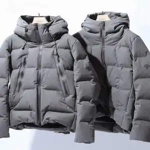 2023 Nova Moda Estilo Personalizado Jaqueta Puffer Masculina Atacado Jaqueta de Inverno Alta Qualidade Homens Puffer Jaqueta