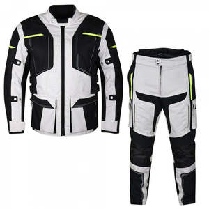Veste de moto Cordura à séchage rapide personnalisée, vêtements de sport de protection pour les motards, combinaison de course par le fabricant au Pakistan - Product Image 1