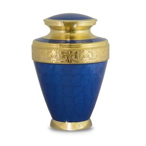 Amazon <b>Top</b> Selling High Quality Metal <b>Funeral</b> Urn Beautiful Handicraft <b>for</b> Cremation Ashes Best Wholesale Price-ACW - Product Image 2