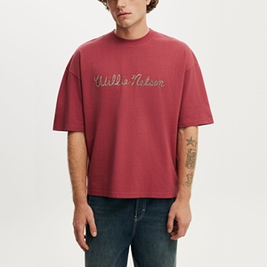 เสื้อยืดผู้ชายแบบปรับแต่งได้ ทรงโอเวอร์ไซส์ สีพื้น คุณภาพสูง ผ้าฝ้าย 100% ระบายอากาศได้ดี สวมใส่ได้ทุกวัน สไตล์สตรีทแวร์ - Product Image 5