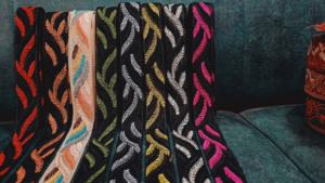 Adorno de encaje con bordado Floral personalizado para coser ropa de moda, lencería y uso nupcial, tela Premium con fino - Product Image 5