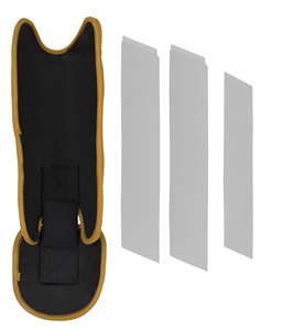 Protector de Espinilla de Béisbol de Cuero Duradero con Logotipo Personalizado QST para Adultos y Jóvenes, Uso Profesional - Product Image 5