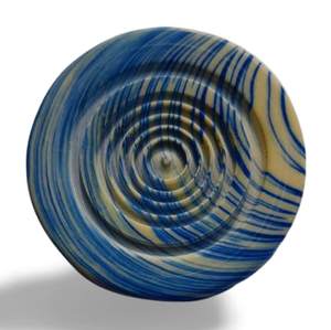 Nuevo delantero de resina azul claro y marfil para carrom - Product Image 2