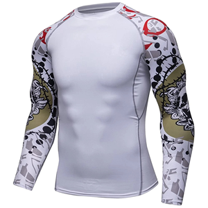 Customized BJJ Rash Guard High Performance Jiu Jitsu Guard for Training and Competition Bjj MMA Rash Guard Manufacturer - Product Image 5