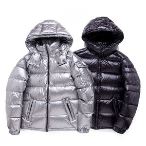 Chaqueta Acolchada Impermeable con Capucha para Hombre, Estilo Casual, con Cuello Alto, Colores y Logotipo Personalizados para Uso en Exteriores en Invierno - Product Image 2