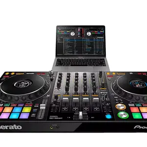 "Authentic Original DJ DDJ-1000SRT 4-Channel Serato DJ Controller with Integrated Mixer and Control Surface"