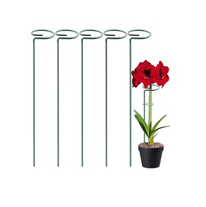 Unique Black <b>Metal</b> Hook Garden <b>Stakes</b> Home Garden Decor Outdoor Tree <b>Plants</b> Climbing <b>Stakes</b> Garden Support Sticks Wholesale 2023 - Product Image 4