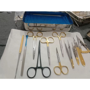 Ensemble de 11 pièces Kit de blepharoplastie manuel en acier inoxydable Chirurgie plastique Instruments de haute qualité Kit CE - Product Image 2