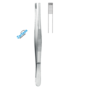 Fórceps de tejido Adlerkreutz de acero inoxidable de alta calidad 4x5 dientes 20cm / 8 "fabricante de instrumentos quirúrgicos - Product Image 5