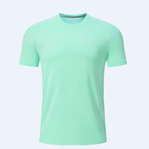 T-shirt en coton uni Street Wear Vintage T-shirt surdimensionné à épaules tombantes Impression personnalisée de haute qualité T-shirt pour homme de poids lourd - Product Image 2