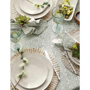 Mantel Individual de jacinto de agua encalado ecológico, placas de cargador, alfombrillas de cocina trenzadas, almohadillas para el hogar, cocina, restaurantes, posavasos - Product Image 6