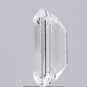 Diamant de laboratoire taille émeraude Rising Diamond 4,03 carats, couleur E, clarté VS1, percé au laser, certifié IGI pour la fabrication de bijoux - Product Image 3