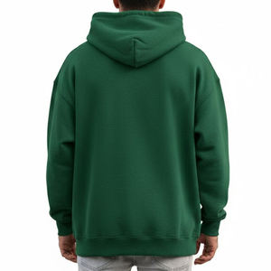 Sudadera con Capucha Extra Grande de Felpa de Algodón Personalizada para Hombre, Invierno, 2 Piezas, Transpirable, de Secado Rápido, con Diseño de Bolsillo - Product Image 2