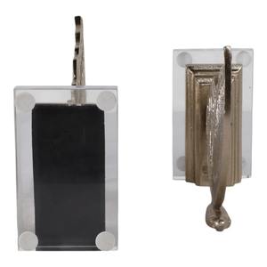 Nature Inspired Butterfly Metal <b>Bookends</b> Perfect For Bedroom Living Space And Decor Enhancement Wholesale From India - Product Image 3