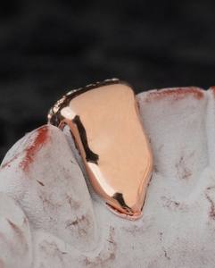 Grillz sur mesure de qualité supérieure, coupe ovale, en argent S925, plaqué or massif 10K 14K 18K, Moissanite VVS, sertis de pierres, pour les dents - Product Image 3