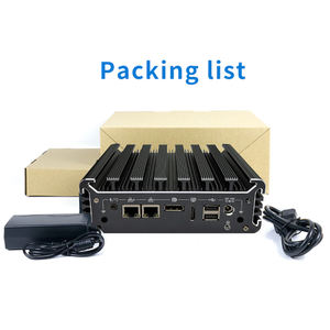 Промышленный мини-ПК Core I5 7360U Dual Lan DP HD дисплей Linux настольный компьютер безвентиляторный мини-ПК поддержка двойных КОМОВ - Product Image 4