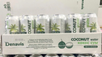 Denavis Eau de Coco 100% Pure Originale Fabricant de Boissons en Gros OEM Vietnam Personnalisation - Échantillon Gratuit - Conception Gratuite
