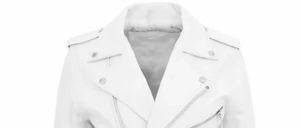 <b>White</b> PU Leather <b>Men's</b> <b>Shirt</b> Stand Collar High Street Style <b>Long</b> <b>Sleeve</b> Waterproof Autumn Winter - Product Image 6
