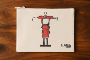 Grande pochette de maquillage en toile de coton écologique portable réutilisable pour trousse de toilette - Product Image 3