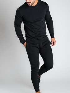 Survêtements de haute qualité pour hommes survêtement de sport dernière mode 2 pièces pour hommes survêtements ensembles survêtements en vrac Logo personnalisé - Product Image 3