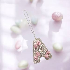 ของตกแต่งแขวนรูปทรงตัว A แบบอเนกประสงค์ สำหรับตกแต่งบ้าน งานแต่งงาน และเป็นของขวัญ  ใช้เป็นพวงกุญแจแขวนได้  ของขวัญแขวนได้ - Product Image 1