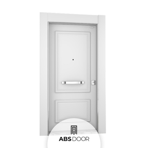 Puerta de Seguridad de Acero Personalizable ABSDOOR TIME, Detalles en Relieve, Nivel de Entrada, Elegancia Superior, Artesanía, Apartamentos, Villas - Product Image 1