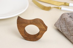 Anillo de Servilleta de Bambú Hecho a Mano para Bodas y Fiestas de Cumpleaños, Diseño Clásico Ecológico - Product Image 4