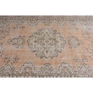 Tapis en laine fait main Beige Orange classique 5.2X8.9 pieds Design Patchwork turc pour salon Rectangle couloir Latex 4m tapis de chevet - Product Image 5